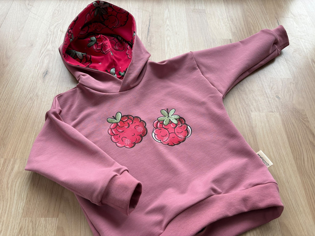 Hoodie Himbeere